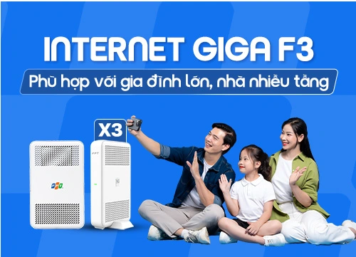 Đăng ký Internet Giga F3