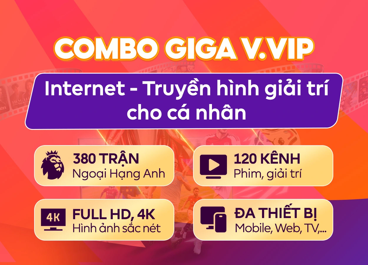 Đăng ký Combo Thể Thao Giga
